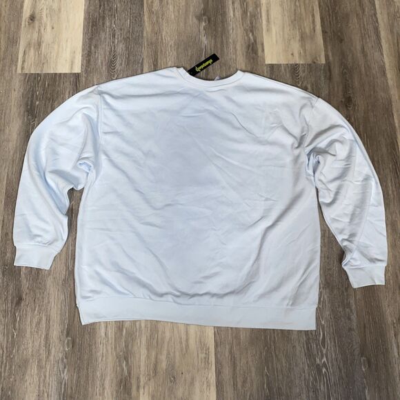 New NWT Goosebumps Adult XXL Long Sleeve Sweatshirt Blue XXL Crewneck - Picture 7 of 7